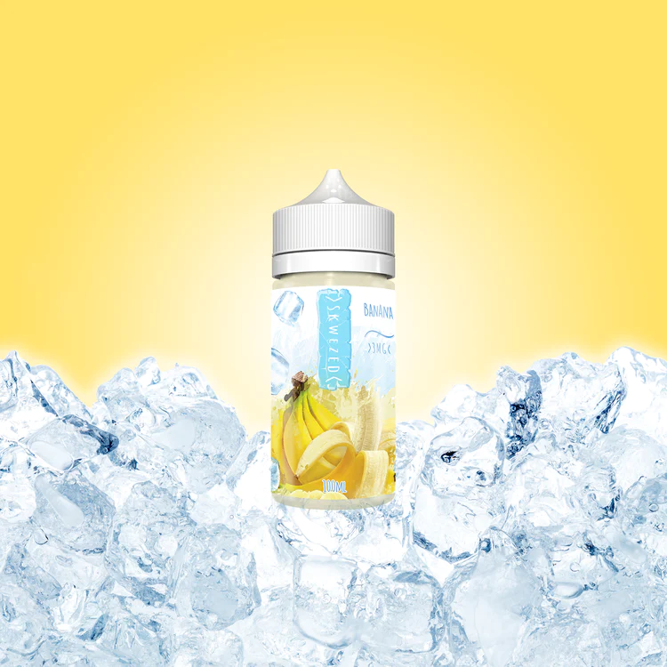 Skwezed Banana Ice 100ml Vintage Vape